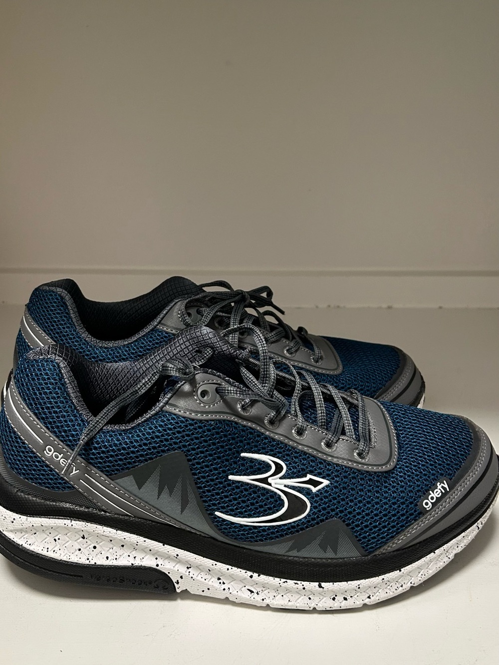 Men's Teal and grey Athletic Running Shoes - 3fit Style